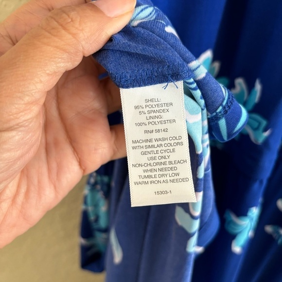 Liz Claiborne floral dress Size PL - Picture 10 of 12